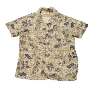 Jachs New York Rayon Hawaiian Shirt Mens Small‎ Resortwear Beach Vacation